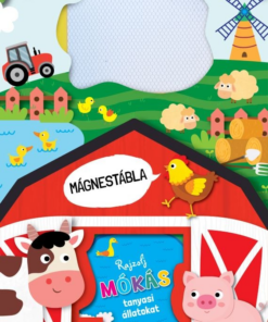 Mágnestábla - Rajzolj mókás tanyasi állatokat
