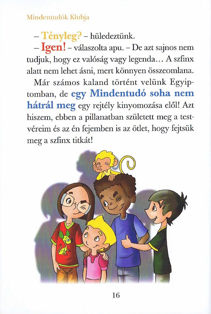 Mindentudók klubja 3. - A szfinx titka - Image 4