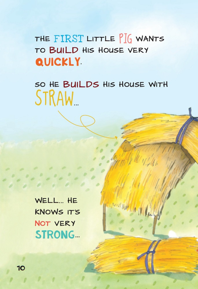 Easy Reading: Level 1 - Three Little Pigs - Image 2