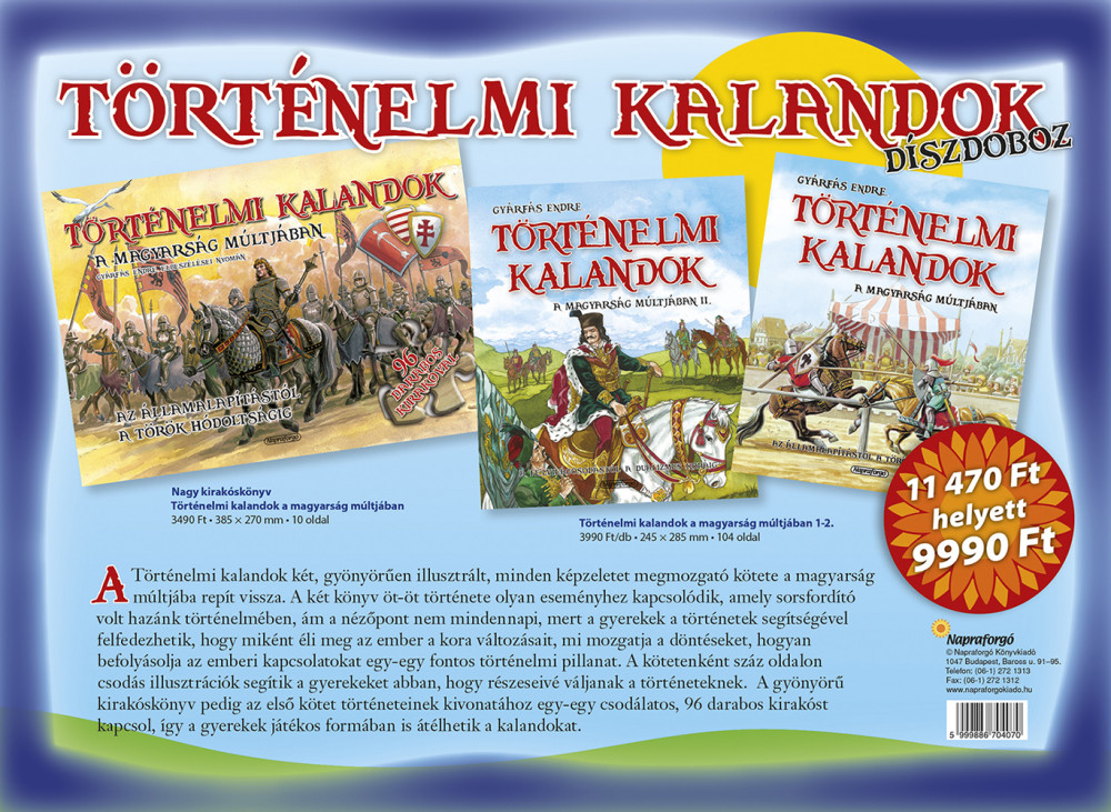 Történelmi kalandok a magyarság múltjában (Díszdoboz) - Image 2