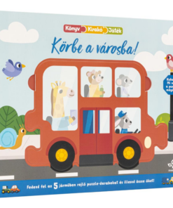 Körbe a városba! – Fedezd fel az 5 járműben rejlő puzzle-darabokat és illeszd össze őket!