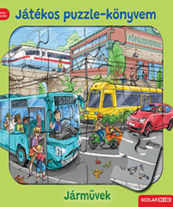 Játékos puzzle-könyvem: Járművek