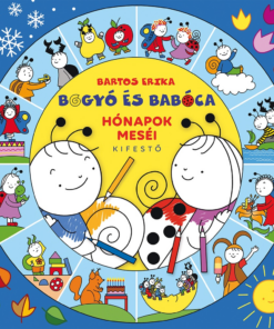 Bogyó és Babóca hónapok meséi - kifestő
