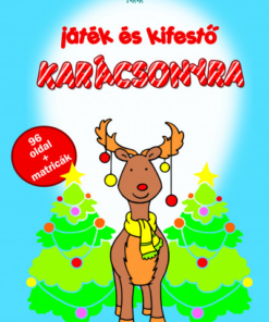 Játék és kifestő karácsonyra