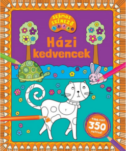 Házi kedvencek - Számos színező