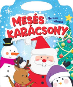 Mesés karácsony - Verses kifestő