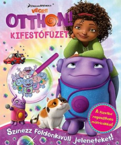 Végre otthon - kifestőfüzet matricákkal