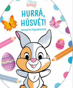 Hurrá, Húsvét! - Disney Baby tojás alakú színező