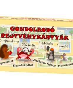 Gondolkodó rejtvénykártyák