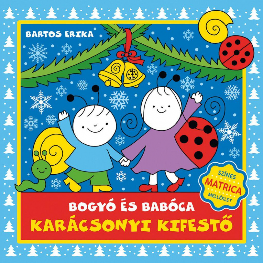 Bogyó és Babóca karácsonyi kifestő - Image 2