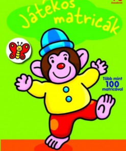 Játékos matricák - Majom - Image 2
