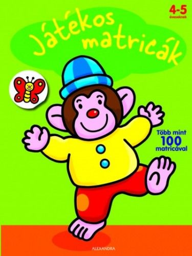 Játékos matricák - Majom - Image 2