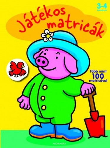 Játékos matricák - Malac - Image 2