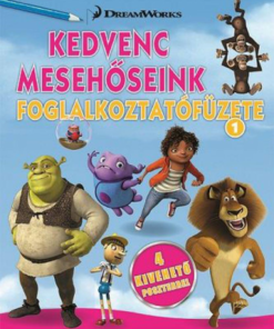 Kedvenc mesehőseink foglalkoztatófüzete 1. - Home, Shrek, Madagaszkár - Image 2