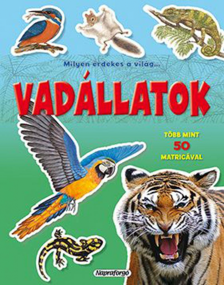 Milyen érdekes a világ... Vadállatok - Több mint 50 matricával - Image 2