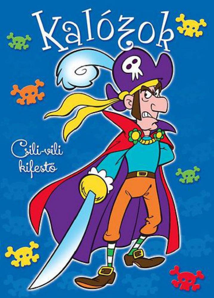 Kalózok Csili-vili kifestő - Image 2