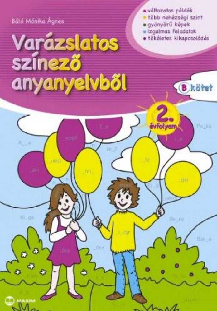 Varázslatos színező anyanyelvből 2B kötet - Image 2