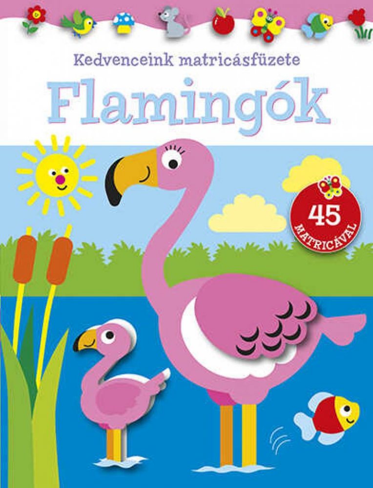 Kedvenceink matricásfüzete - Flamingók - Image 2