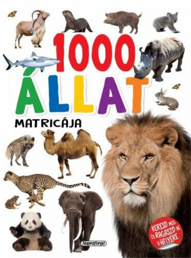 1000 állat matricája - Fehér - Image 2