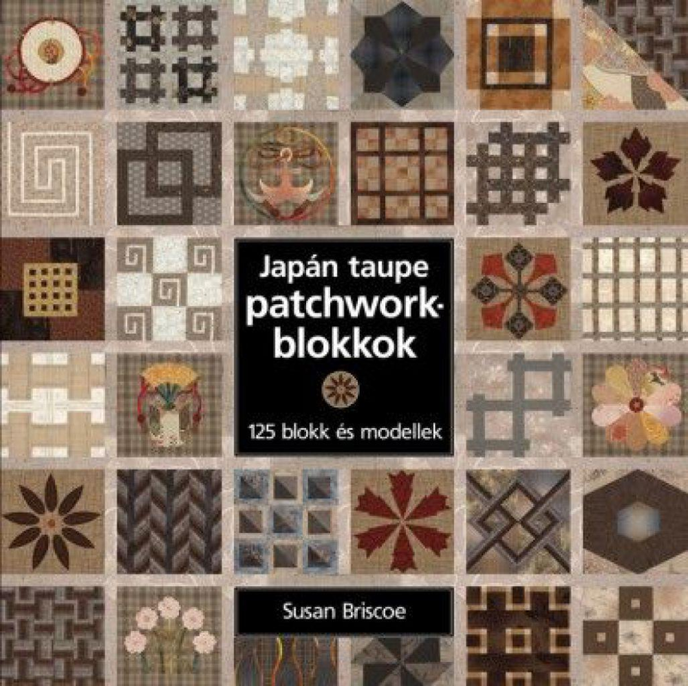 Japán taupe patchworkblokkok - Image 2