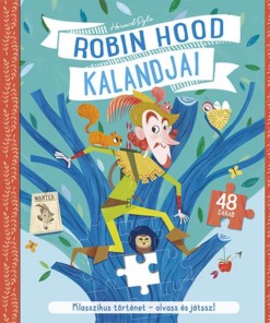 Robin Hood kalandjai - könyv és kirakó