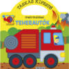 Táskás kifestő matricákkal - Teherautók