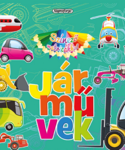Színező matricákkal - Járművek