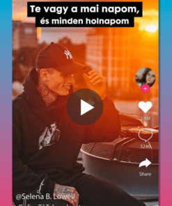 Te vagy a mai napom, és minden holnapom