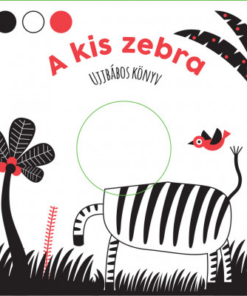 A kis zebra - Ujjbábos könyv