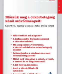 Előzzük meg a cukorbetegség késői szövődményeit