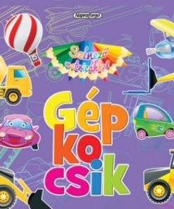 Színező matricákkal - Gépkocsik