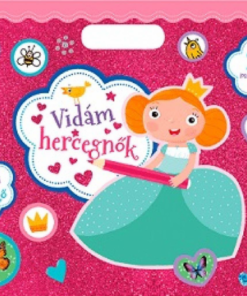 Alternative view of Óriás kifestő - Vidám hercegnők