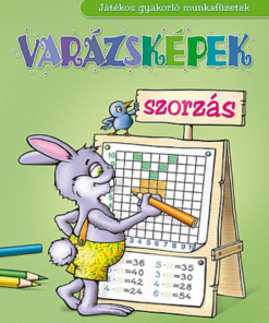 Alternative view of Varázsképek ? Játékos szorzásgyakorló 2?4.o. (MS-1551)