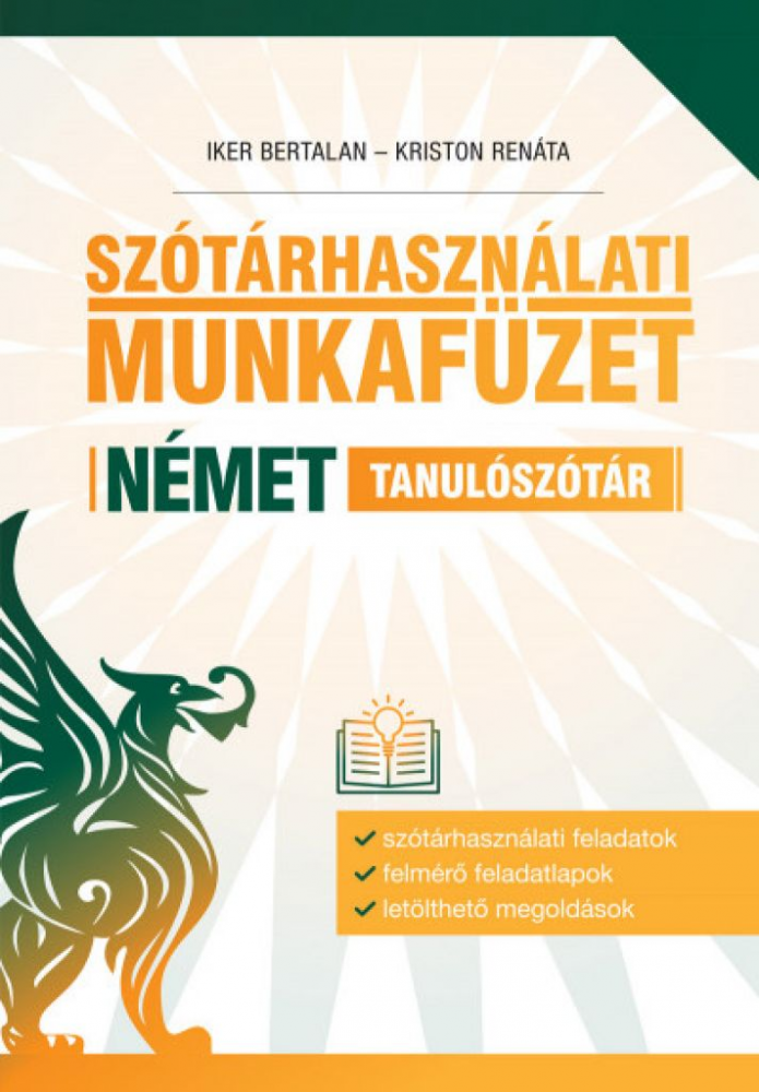 Szótárhasználati munkafüzet - Német tanulószótár - Image 2