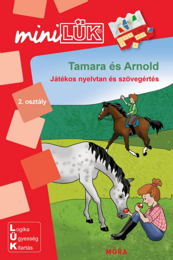 Tamara és Arnold - Játékos nyelvtan és szövegértés - MiniLÜK - Móra EDU - Image 2