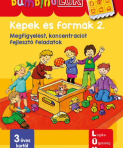 Képek és formák 2. - Megfigyelést, koncentrációt fejlesztő feladatok - Bambino Lük - Image 2