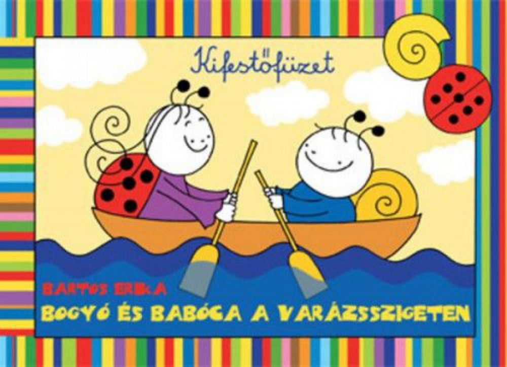 Bogyó és Babóca a Varázsszigeten - kifestő - Image 2