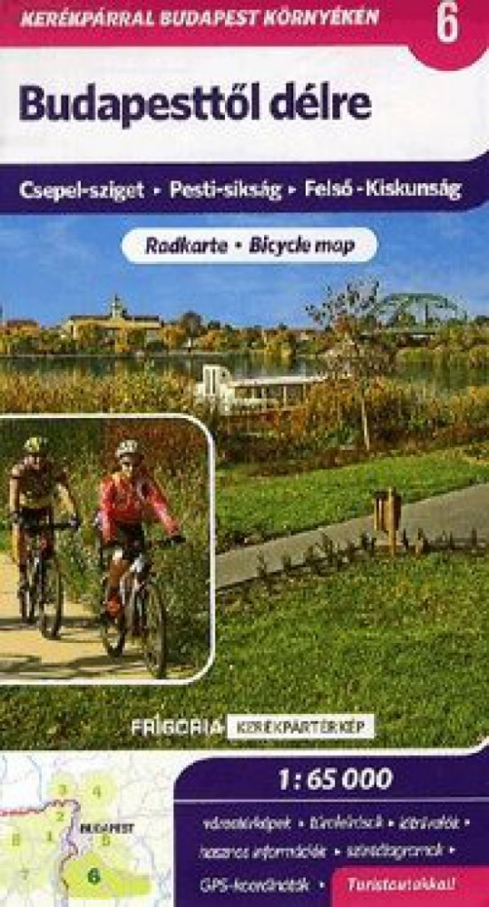 Budapesttől délre 1 : 65 000 - Turistatérkép Csepel-sziget - Pesti-síkság - Felső-Kiskunság - Image 2