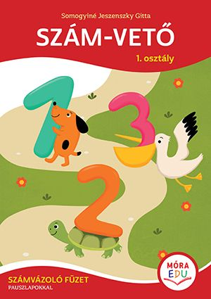 Szám-vető 1. osztály számvázoló füzet pauszlapokkal - Image 2