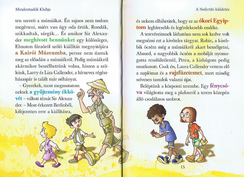 Mindentudók klubja 7. - A Nofertiti-küldetés - Image 5