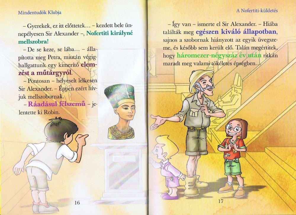 Mindentudók klubja 7. - A Nofertiti-küldetés - Image 4