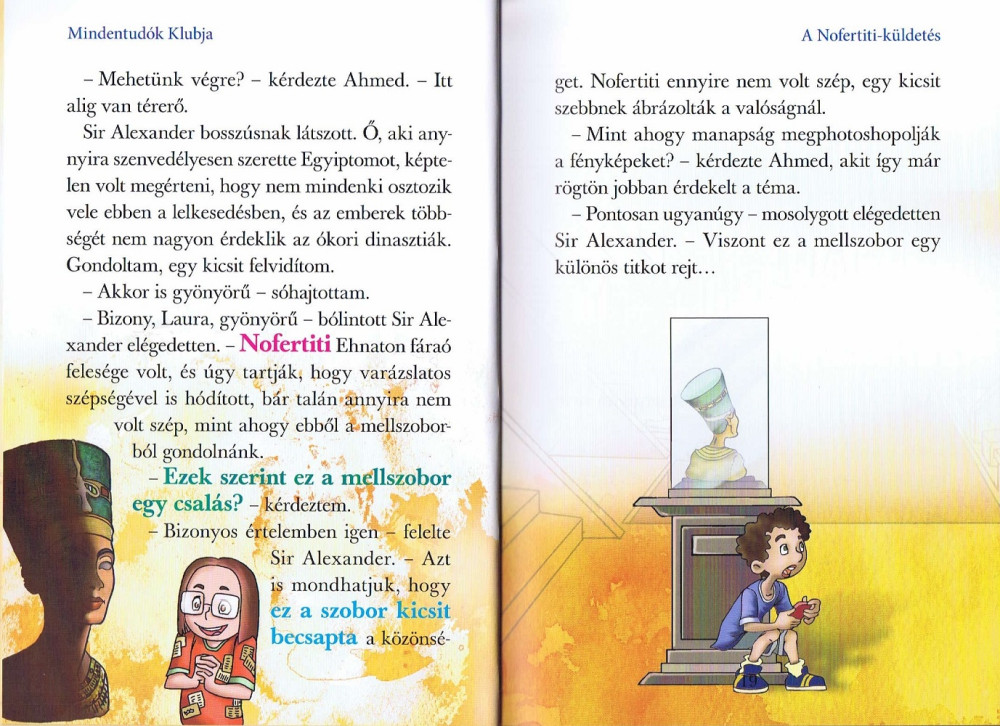 Mindentudók klubja 7. - A Nofertiti-küldetés - Image 3