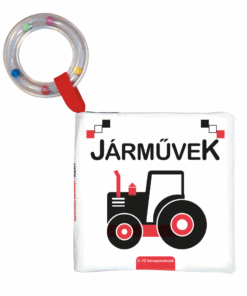 Kontrasztos babakönyv - Járművek