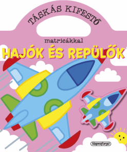 Alternative view of Táskás kifestő matricákkal - Hajók és repülők