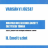 Magyar nyelvi kidolgozott érettségi témák - II. Emelt szint