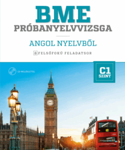 BME próbanyelvvizsga angol nyelvből - 8 felsőfokú feladatsor - C1 szint - (CD melléklettel)