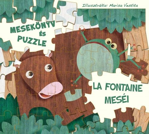 La Fontaine meséi - mesekönyv és puzzle - Image 2