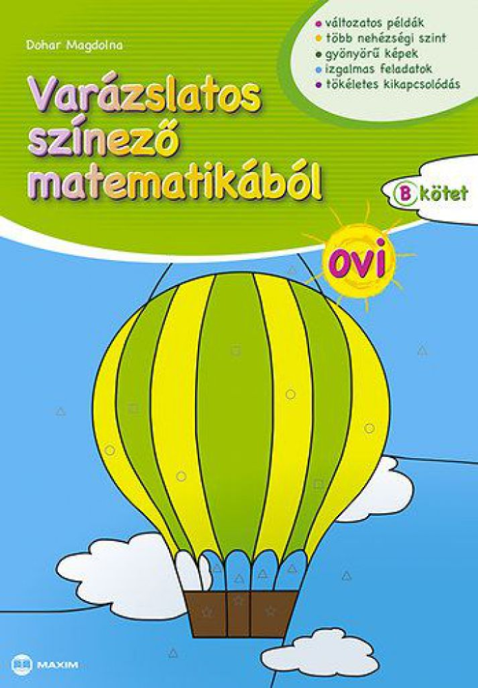 Varázslatos színező matematikából OVI B kötet - Image 2