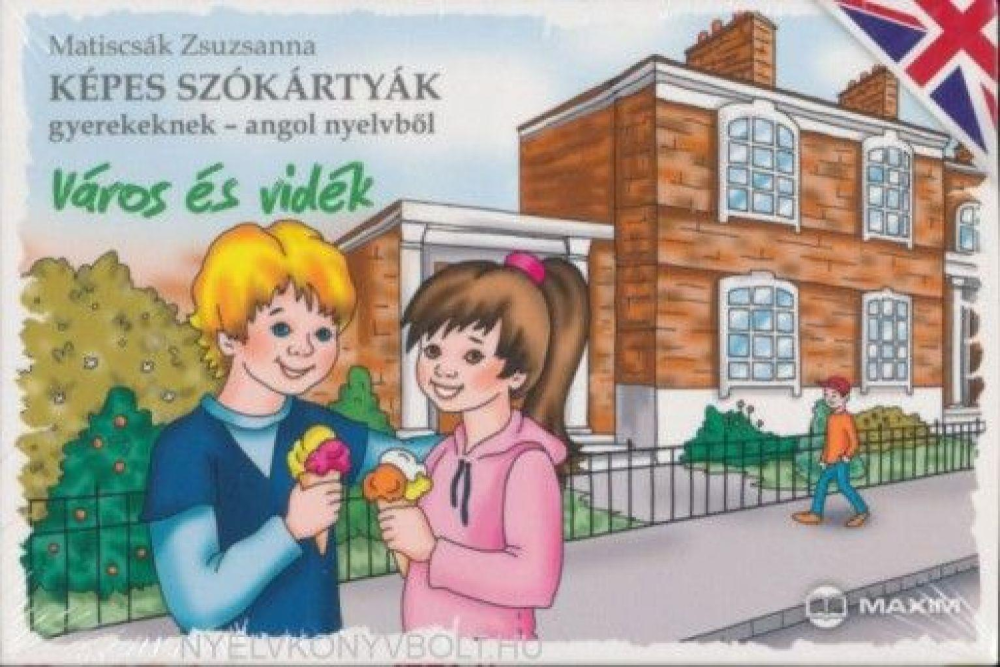 Képes szókártyák gyerekeknek angol nyelvből - Város és vidék - Image 2