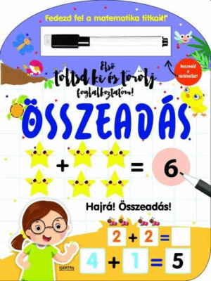 Első töltsd ki és törölj foglalkoztatóm: összeadás